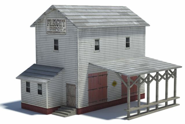 model train structures